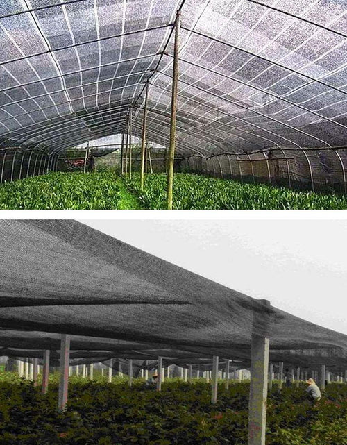 Load image into Gallery viewer, YLFFFZZZ 40% Shade Cloth 20x20FT Sun Mesh with Grommets UV Resistant
