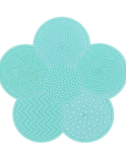 Load image into Gallery viewer, OUYFBO Makeup Brush Cleaning Pad 2 Pack Silicone Cleaner Mat w Suction
