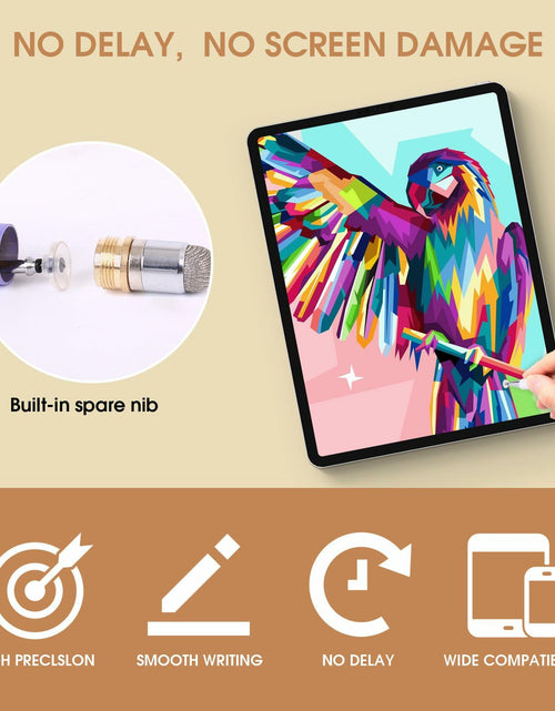 Load image into Gallery viewer, KRSABO 2-in-1 Capacitive Touch Screen Stylus Pen 2 Pack Black White Aluminum
