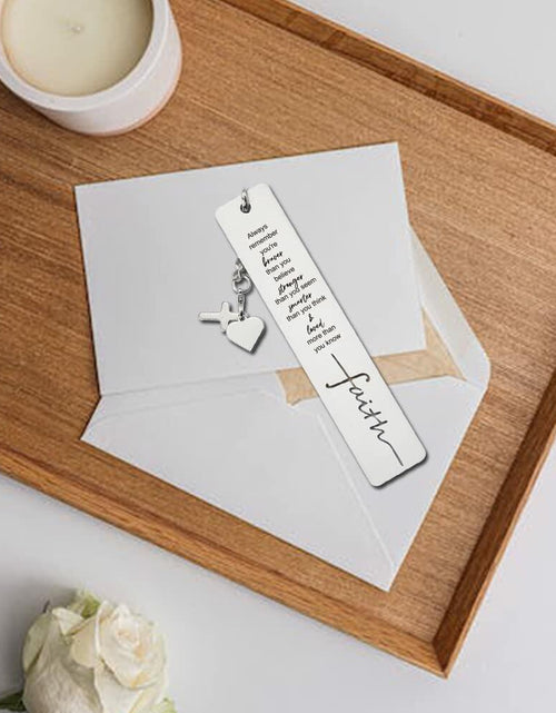 Load image into Gallery viewer, Faith Bookmarks Christian Gift for Women Teachers Readers Friends
