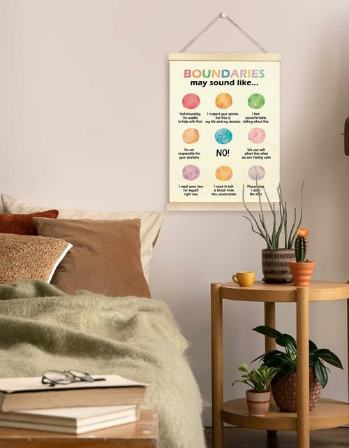 Load image into Gallery viewer, TAEDIN Mental Health Wall Art Poster Hanger Frame School Psychologist
