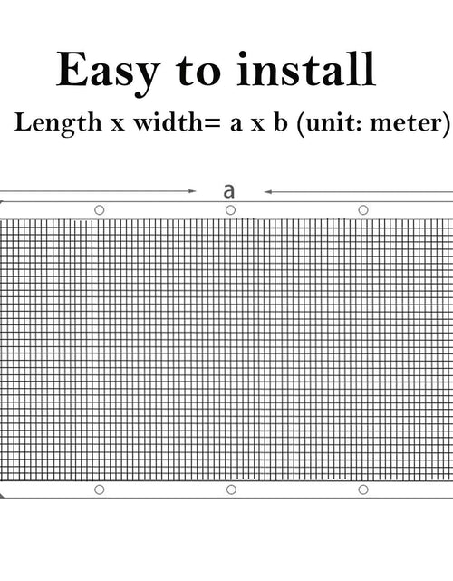 Load image into Gallery viewer, YLFFFZZZ 40% Shade Cloth 20x20FT Sun Mesh with Grommets UV Resistant
