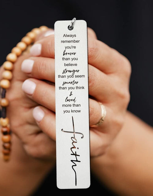 Load image into Gallery viewer, Faith Bookmarks Christian Gift for Women Teachers Readers Friends
