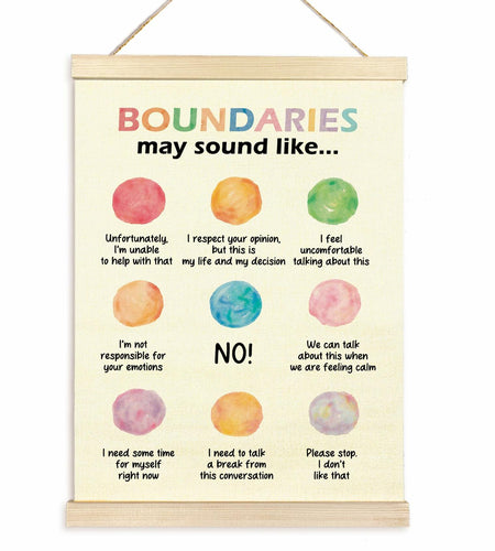 TAEDIN Mental Health Wall Art Poster Hanger Frame School Psychologist