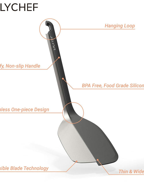 Load image into Gallery viewer, Dailychef Large Silicone Turner Spatula 600°F Heat Resistant Nonstick
