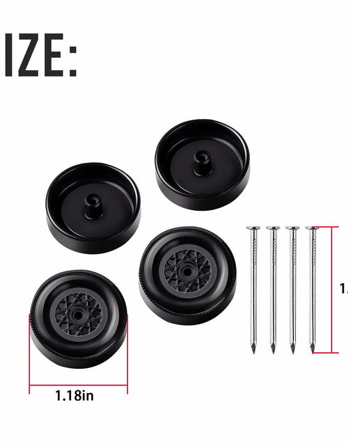 Load image into Gallery viewer, SeDeplacer Polished Axles &amp; Prepped Wheels Kit 4Pcs Axles 4Pcs Wheels
