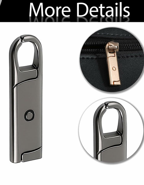 Load image into Gallery viewer, 12 Pcs Metal Zipper Pull Tab Replacement Detachable Zipper Handles
