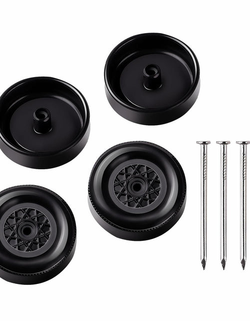 Load image into Gallery viewer, SeDeplacer Polished Axles &amp; Prepped Wheels Kit 4Pcs Axles 4Pcs Wheels
