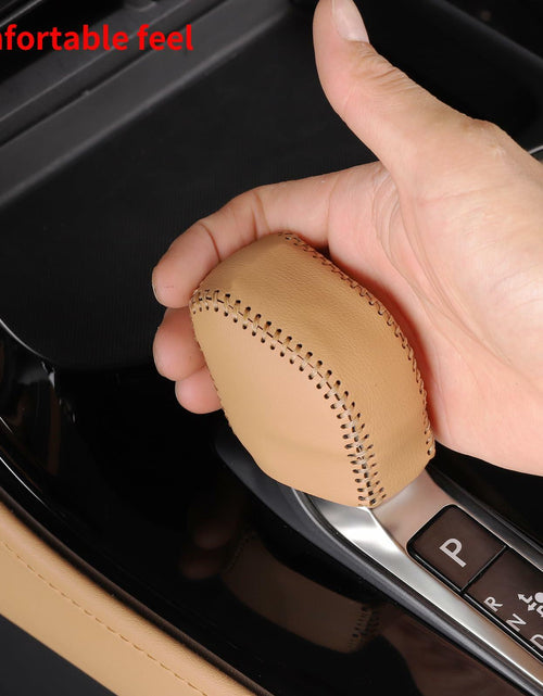 Load image into Gallery viewer, Dragon Art Leather Gear Shift Knob Cover for Lexus NX RX 2022-2023

