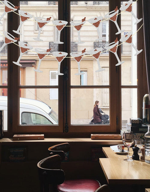 Load image into Gallery viewer, Espresso Martini Banner A Tini Bit Older Birthday Martini Party Decor
