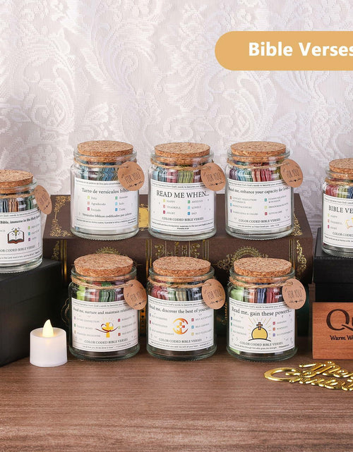 Load image into Gallery viewer, Prayer Cards Bible Verse Jar Spiritual Christian Gift Personal Growth
