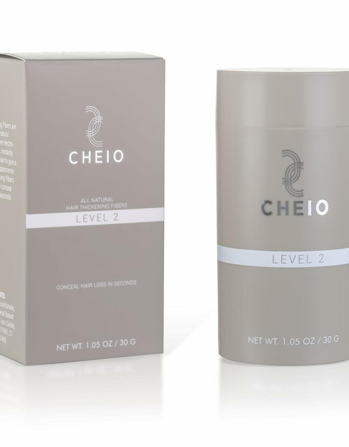 Load image into Gallery viewer, Cheio Hair Thickening Fibers Keratin Level 2 Light Brown 30g Bald Spots

