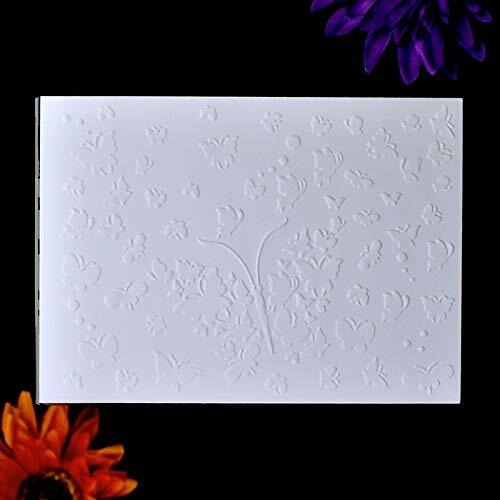 Load image into Gallery viewer, DDOUJOY Plastic Embossing Folders Flowers Leaves Butterfly 4pcs for Crafts
