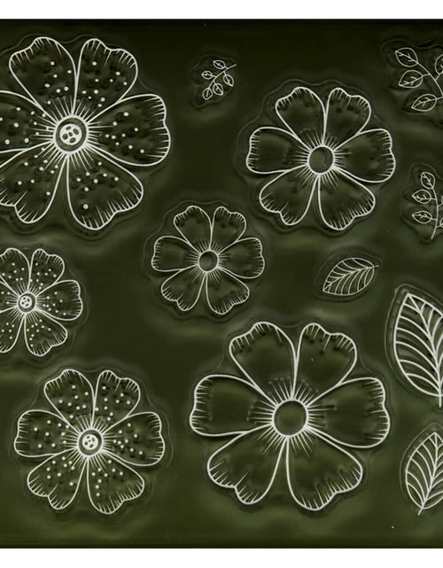 Load image into Gallery viewer, DDOUJOY Flowers Leaves Background Clear Silicone Stamps for Card Making
