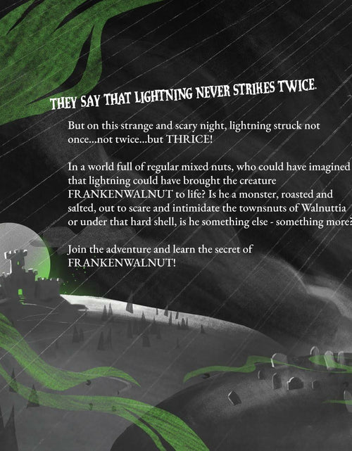 Load image into Gallery viewer, Frankenwalnut Children’s Halloween Picture Book Illustrated Story
