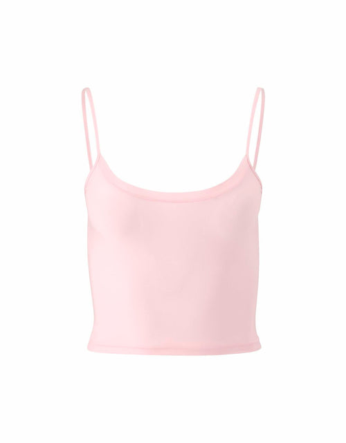 Load image into Gallery viewer, florence by mills Glow Up Glossy Days Cami Tank Top Ballerina Pink Size S
