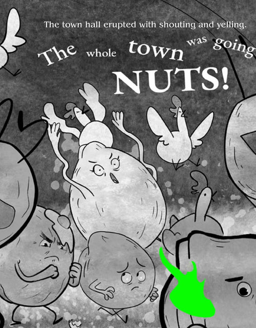 Load image into Gallery viewer, Frankenwalnut Children’s Halloween Picture Book Illustrated Story
