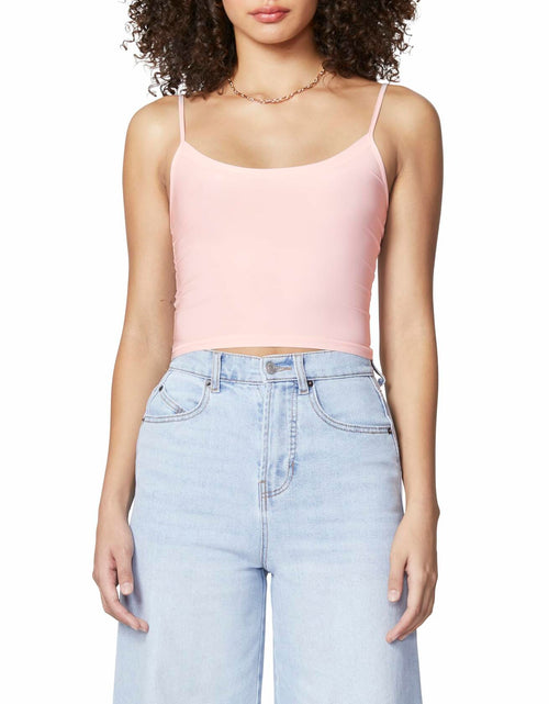 Load image into Gallery viewer, florence by mills Glow Up Glossy Days Cami Tank Top Ballerina Pink Size S
