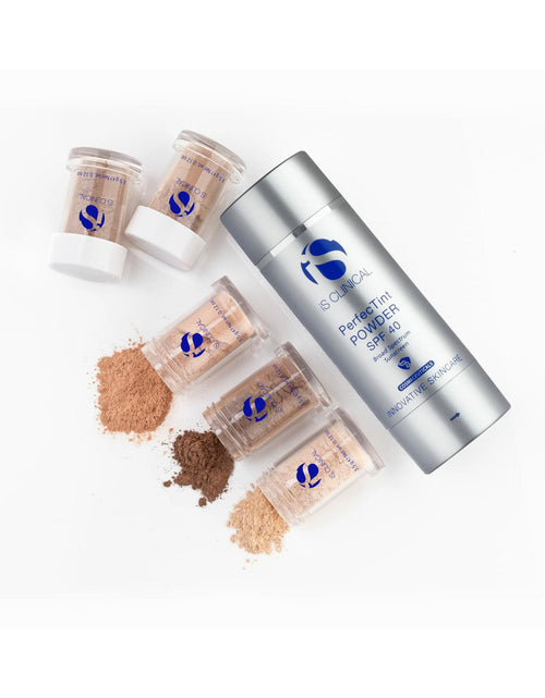 Load image into Gallery viewer, iS CLINICAL PerfecTint Loose Face Powder SPF 40 Tinted 0.12oz
