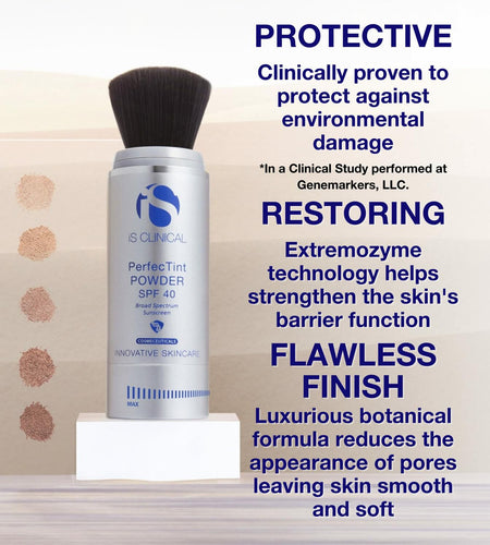 iS CLINICAL PerfecTint Loose Face Powder SPF 40 Tinted 0.12oz