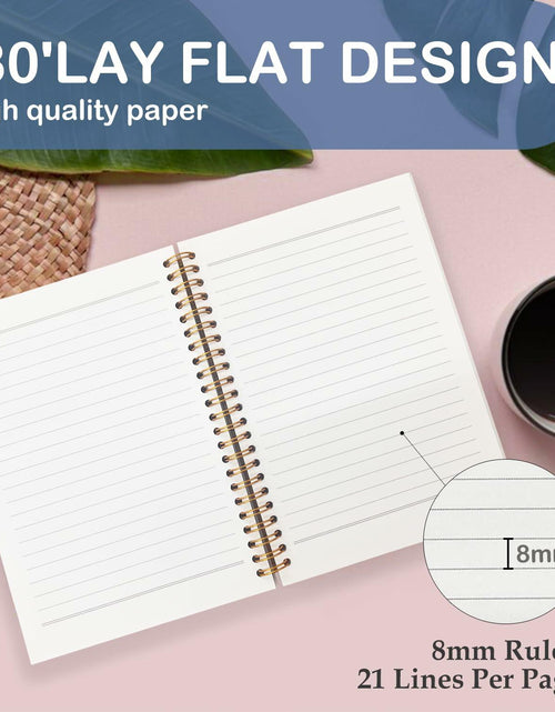 Load image into Gallery viewer, SNNDER Inspirational Notebook Hardcover Pink 5.5x8.3 Inch
