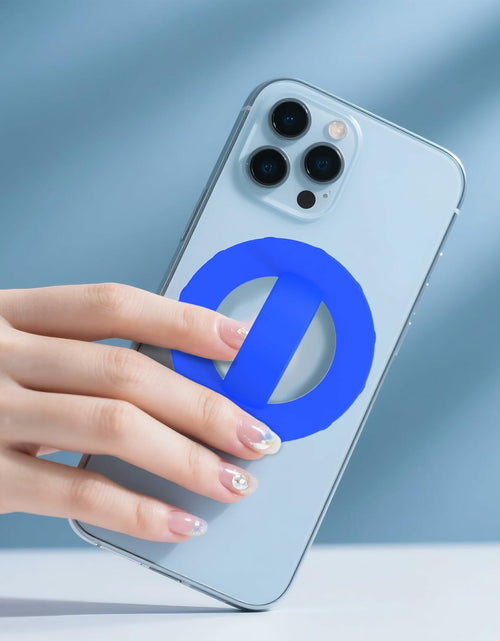 Load image into Gallery viewer, HZZADZXW Silicone Phone Grip Detachable Holder Comfy Loop Blue
