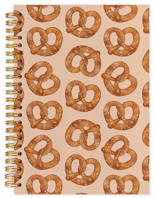 Load image into Gallery viewer, SNNDER Coquette Pink Bow Hardcover Spiral Notebook 5.5x8.3 Inch Pink Journal
