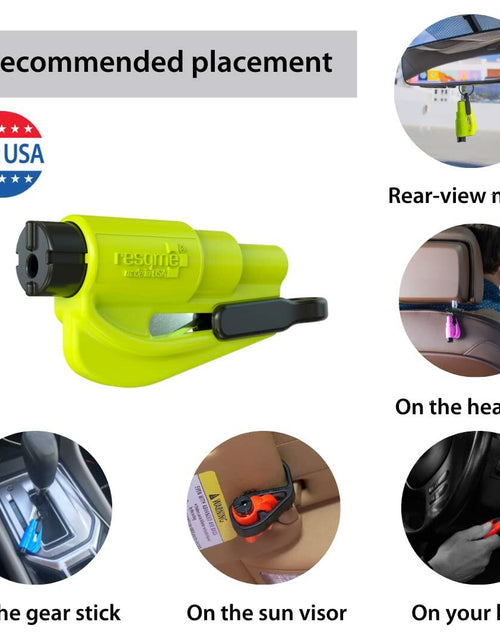 Load image into Gallery viewer, RESQME The Original Keychain Car Escape Tool, Made in USA, unisex-adult,

