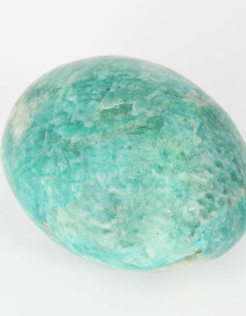 Load image into Gallery viewer, Orientrea Amazonite Palm Stone Smooth Pocket Healing Crystal 1 Pc
