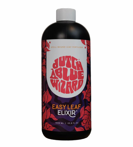 Dutch Blue Wizard Easy Leaf Elixir Plant Nutrients Liquid Booster 33.8oz Blue