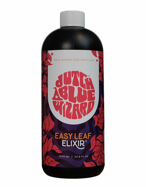 Load image into Gallery viewer, Dutch Blue Wizard Easy Leaf Elixir Plant Nutrients Liquid Booster 33.8oz Blue
