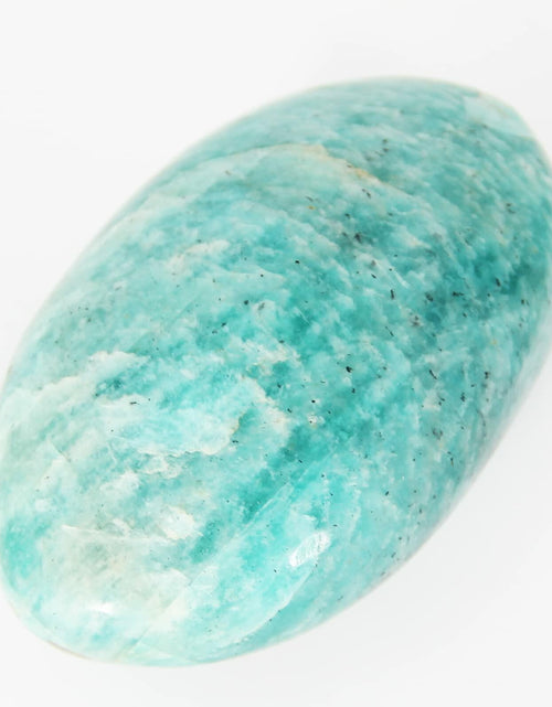 Load image into Gallery viewer, Orientrea Amazonite Palm Stone Smooth Pocket Healing Crystal 1 Pc
