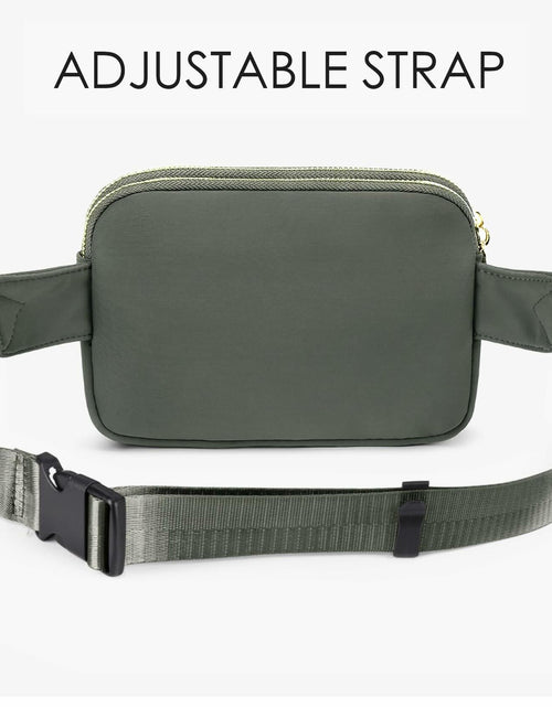 Load image into Gallery viewer, ZORFIN Fanny Pack Crossbody Belt Bag Adjustable Strap Brown One Size
