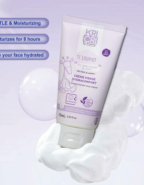 Load image into Gallery viewer, Kricri Children Face Moisturizer Plant Based for Dry Sensitive Skin
