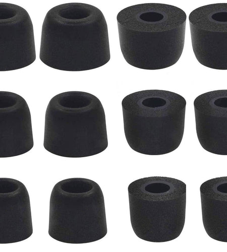 BLLQ Memory Foam Earbud Tips Replacement Eartips for Sony S M L 6 Pairs