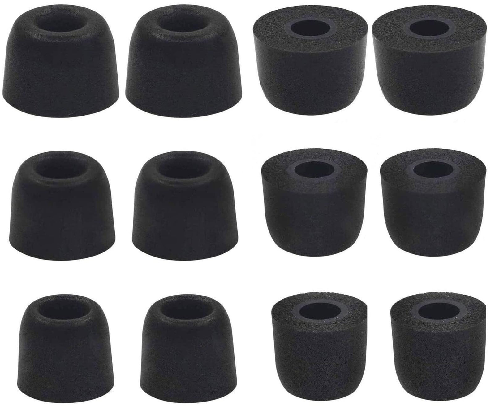 BLLQ Memory Foam Earbud Tips Replacement Eartips for Sony S M L 6 Pairs