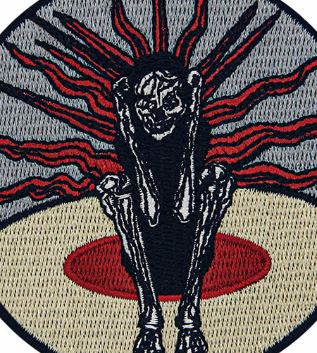 ZEGINs Introspection Heart Searching Patch Embroidered Applique Badge Iron On