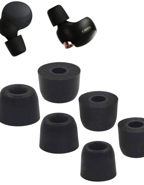 Load image into Gallery viewer, BLLQ Memory Foam Earbud Tips Replacement Eartips for Sony S M L 6 Pairs
