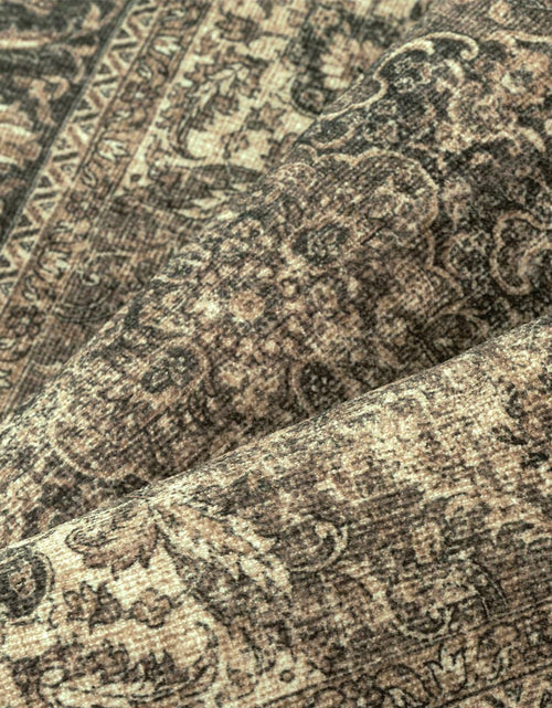 Load image into Gallery viewer, WondRg 2x3 Washable Non-Slip Low Pile Vintage Area Rug Beige
