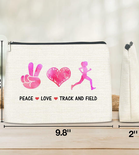 Soiceu Running Makeup Bag Cosmetic Pouch for Women Polychrome