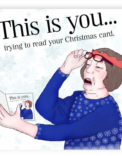 Load image into Gallery viewer, NotNiceThings Funny Christmas Card for Her Mum Wife - Cheeky Rude Joke
