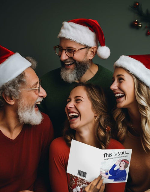 Load image into Gallery viewer, NotNiceThings Funny Christmas Card for Her Mum Wife - Cheeky Rude Joke
