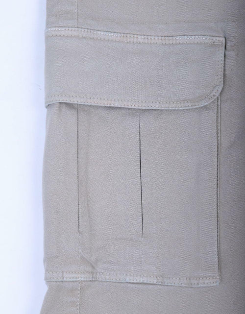 Load image into Gallery viewer, CHARBONNIER Men's Cargo Shorts Performance Series 100% Cotton LT Grey Size 38
