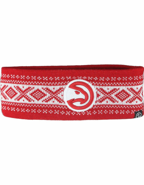 Load image into Gallery viewer, ZHATS Atlanta Hawks NBA Officially Licensed Knit Headband Team Color One Size
