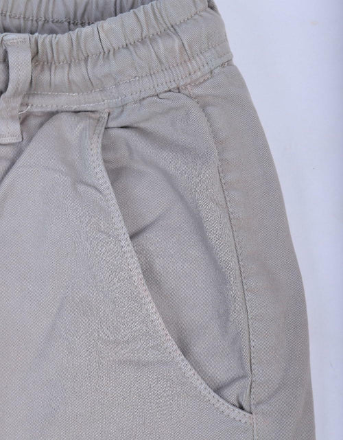 Load image into Gallery viewer, CHARBONNIER Men's Cargo Shorts Performance Series 100% Cotton LT Grey Size 38
