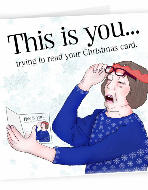 Load image into Gallery viewer, NotNiceThings Funny Christmas Card for Her Mum Wife - Cheeky Rude Joke

