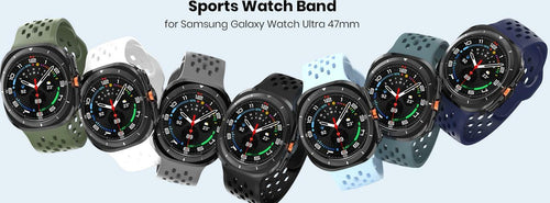 Load image into Gallery viewer, 3 Pack Silicone Sport Band for Samsung Galaxy Watch Ultra 47mm
