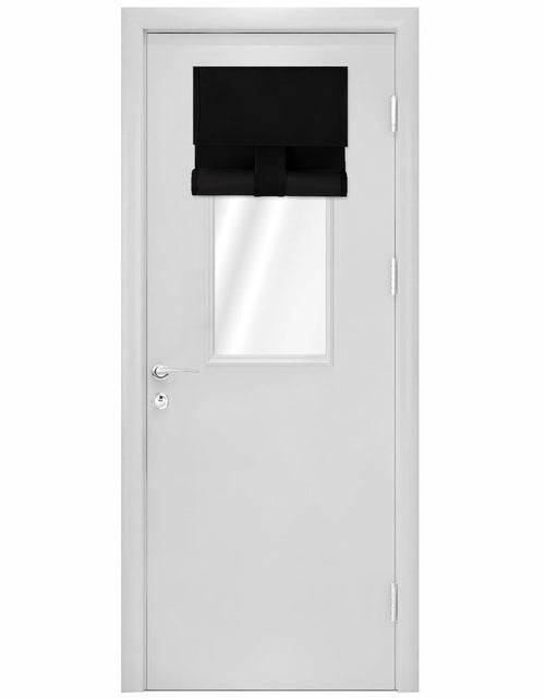 Load image into Gallery viewer, Mecodeco Classroom Door Curtain Mocha 12W x 30L 1 Panel Light Control Privacy
