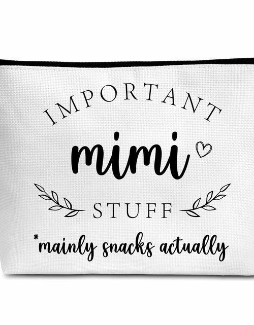 Load image into Gallery viewer, Gifts for Mimi Makeup Cosmetic Bag for Women Best Mimi Ever Grandma Gift C07
