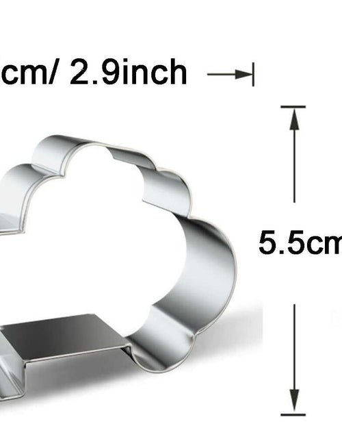 Load image into Gallery viewer, WJSYSHOP Air Compressor Shape Cookie Cutter Stainless Steel Silver
